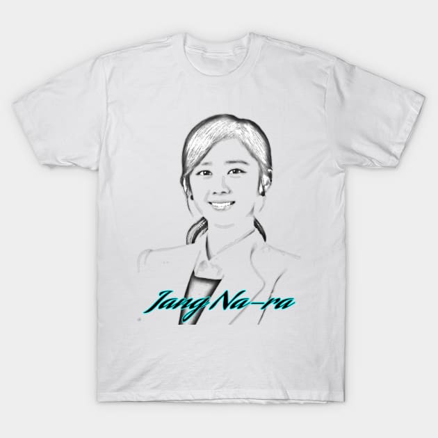 Jang Na-ra T-Shirt by Creativehub